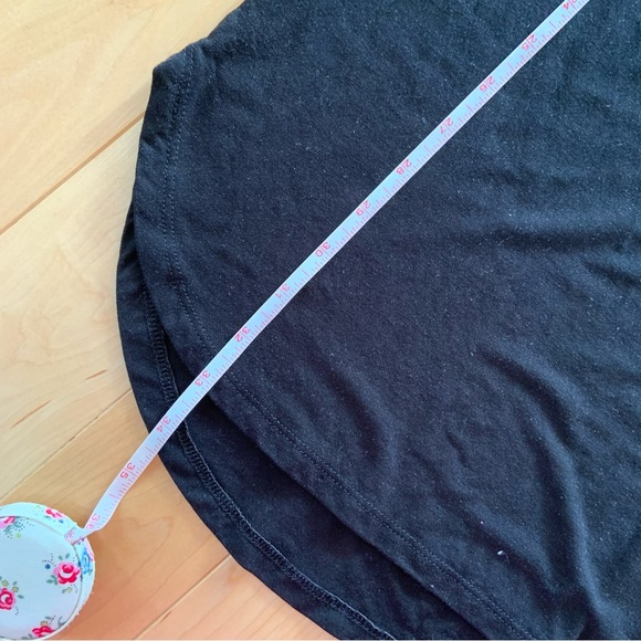 Black long sleeved t-shirt dress - ASOS size 2 - Picture 5 of 6